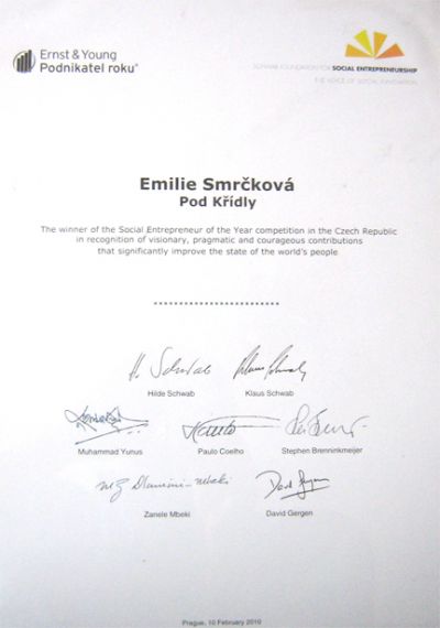 Sociálně prospěšný podnikatel roku 2009 Sociálně prospěšný podnikatel roku 2009
